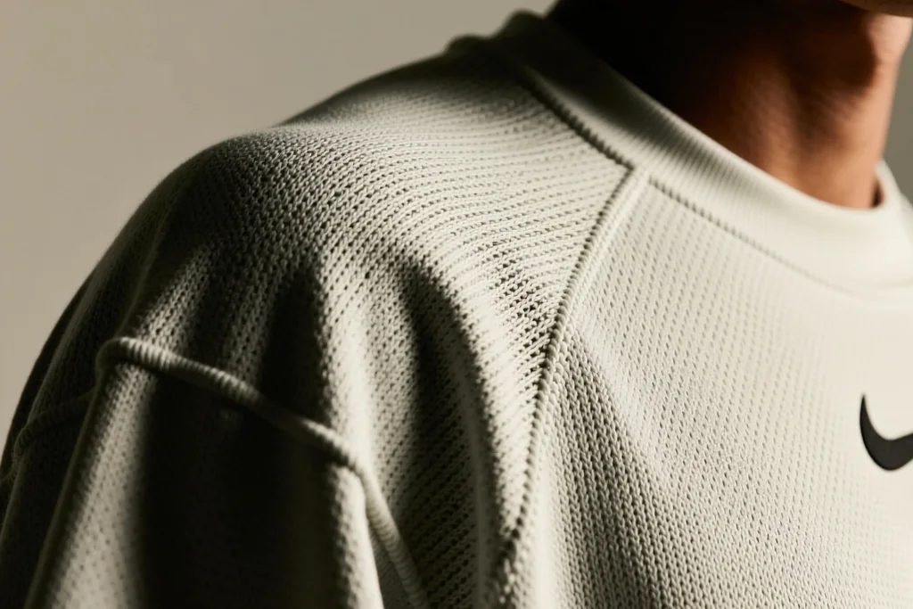 Look urbano com camisa esportiva de modelagem ampla sobre calça reta