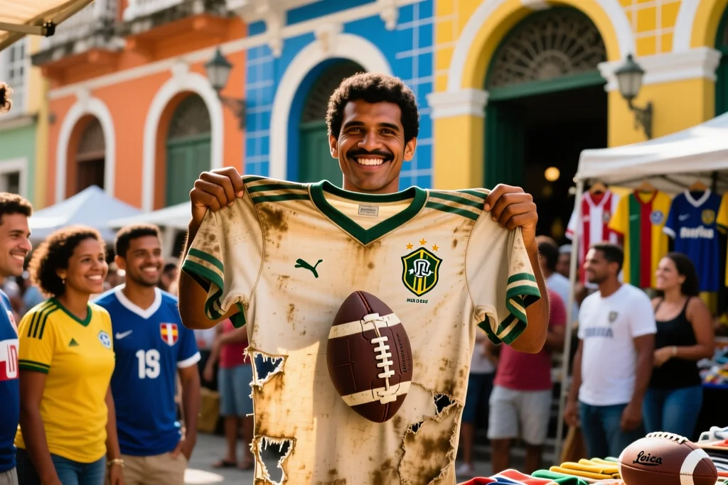 O que valoriza uma camisa antiga